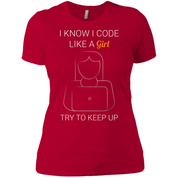 Backup Copy of I Code Like a Girl - Programming Tshirt, Hoodie, Longsleeve, Caps, Case - Tee++