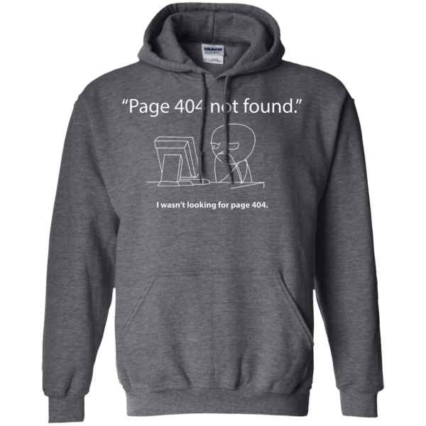 Page 404 - Programming Tshirt, Hoodie, Longsleeve, Caps, Case - Tee++