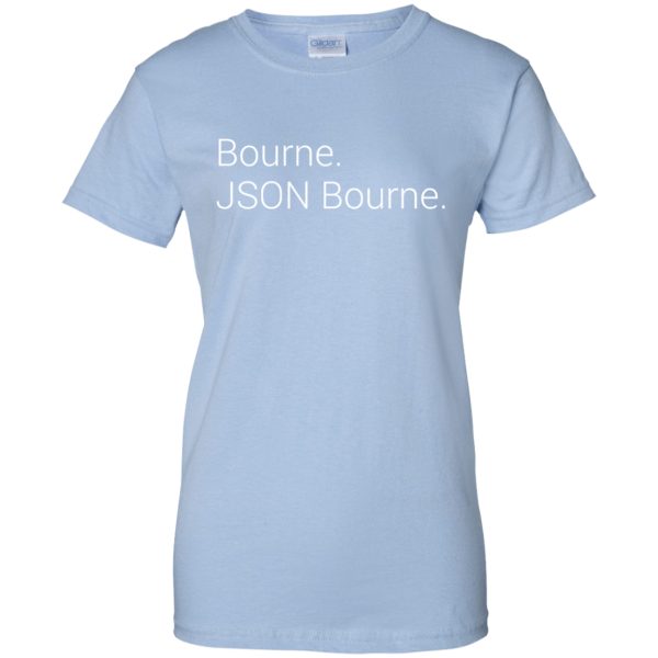 JSON Bourne (ladies) - Programming Tshirt, Hoodie, Longsleeve, Caps, Case - Tee++