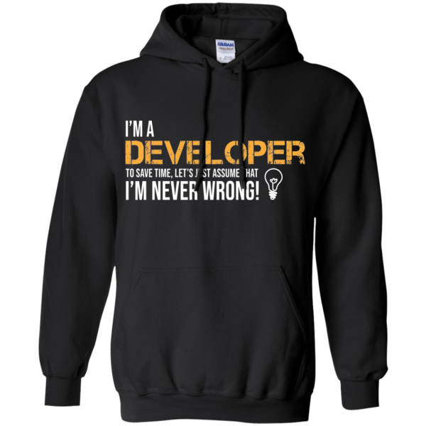 I'm a Developer - Programming Tshirt, Hoodie, Longsleeve, Caps, Case - Tee++