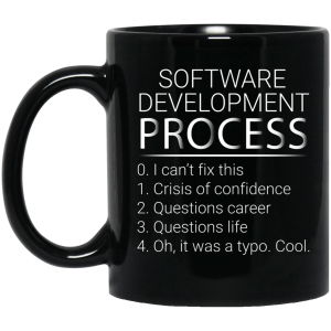 Development Process (mug) - Programming Tshirt, Hoodie, Longsleeve, Caps, Case - Tee++