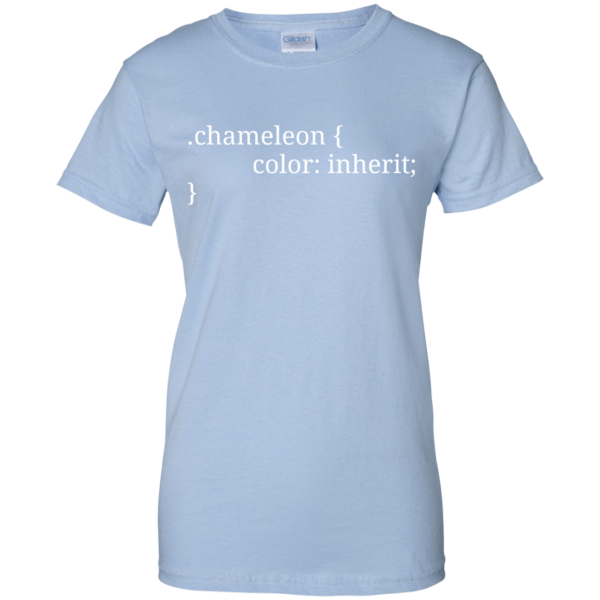 Chameleon (ladies) - Programming Tshirt, Hoodie, Longsleeve, Caps, Case - Tee++
