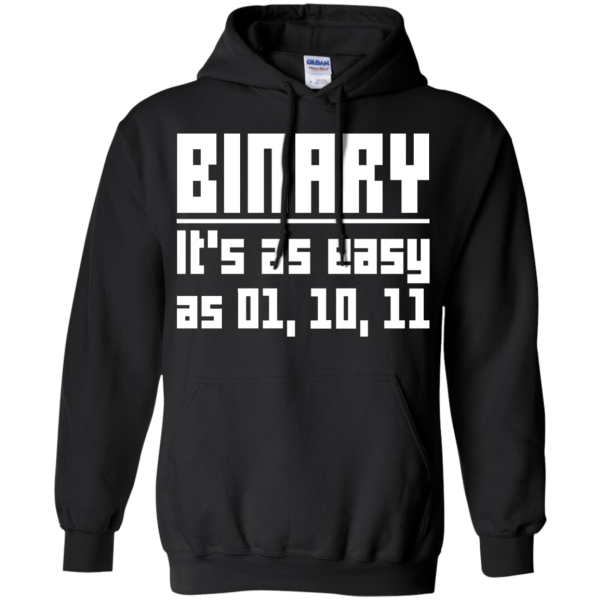 Binary is easy (old) - Programming Tshirt, Hoodie, Longsleeve, Caps, Case - Tee++