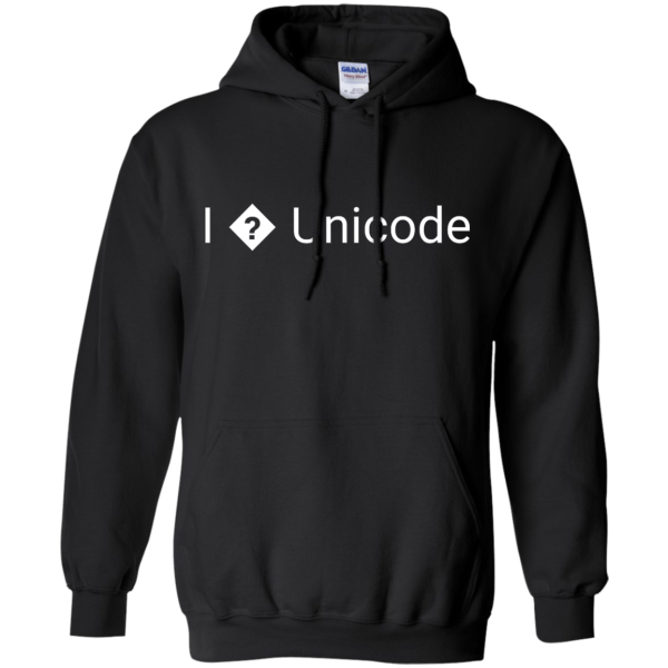 I � Unicode - Programming Tshirt, Hoodie, Longsleeve, Caps, Case - Tee++