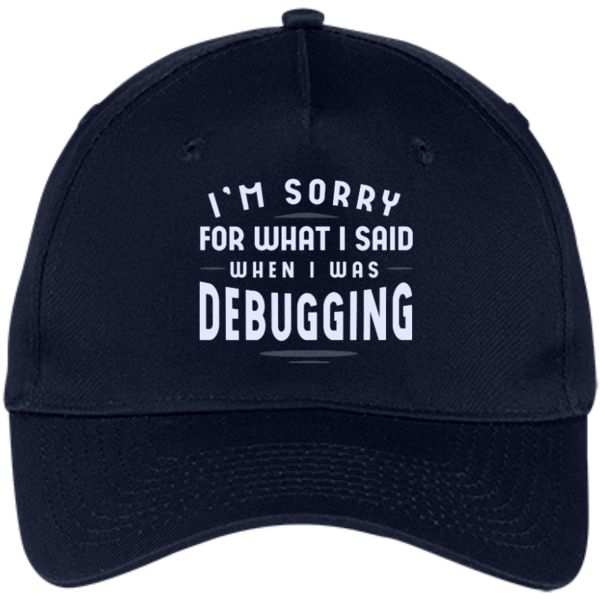 Sorry For What I Said (caps) - Programming Tshirt, Hoodie, Longsleeve, Caps, Case - Tee++