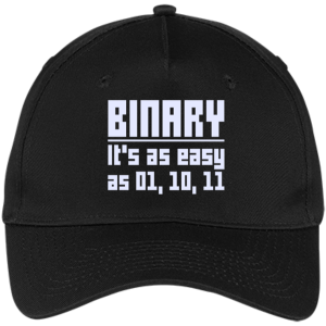 Binary (caps) - Programming Tshirt, Hoodie, Longsleeve, Caps, Case - Tee++