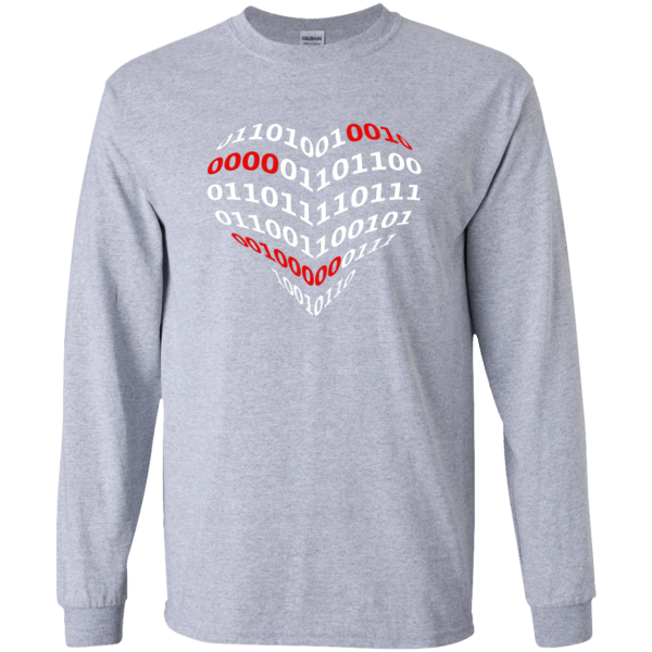I love You (heart) - Programming Tshirt, Hoodie, Longsleeve, Caps, Case - Tee++