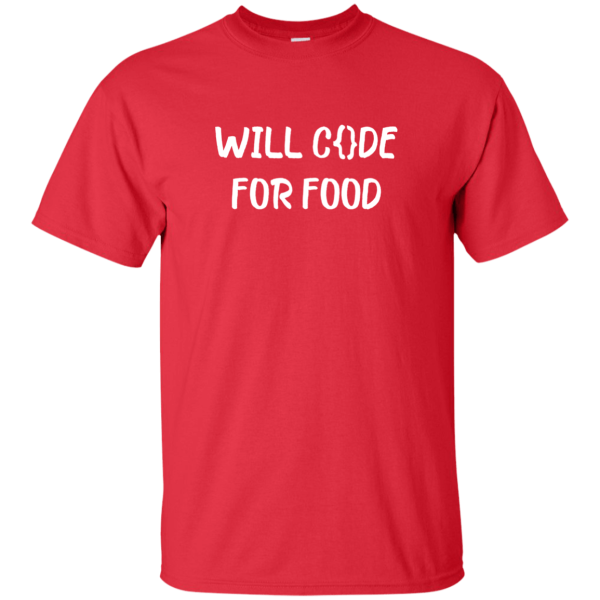 Will Code For Food - Programming Tshirt, Hoodie, Longsleeve, Caps, Case - Tee++