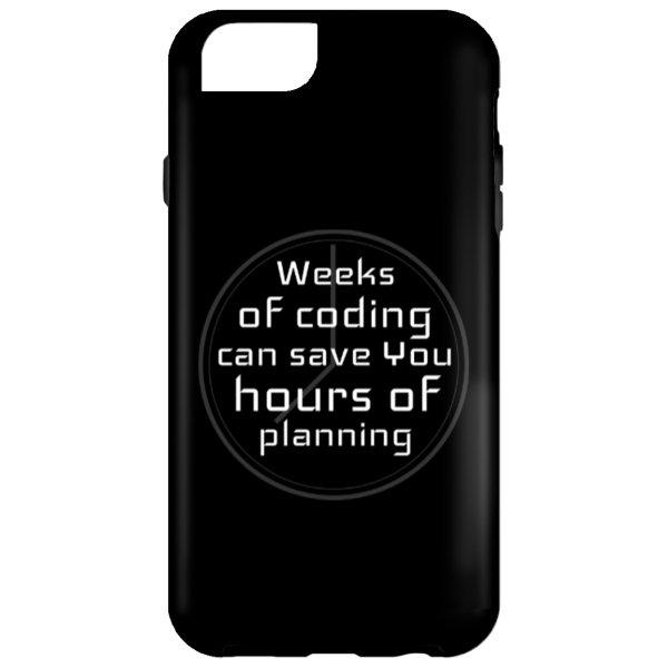 Weeks of Coding (phone case) - Programming Tshirt, Hoodie, Longsleeve, Caps, Case - Tee++