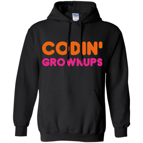 Codin' grownups - Programming Tshirt, Hoodie, Longsleeve, Caps, Case - Tee++