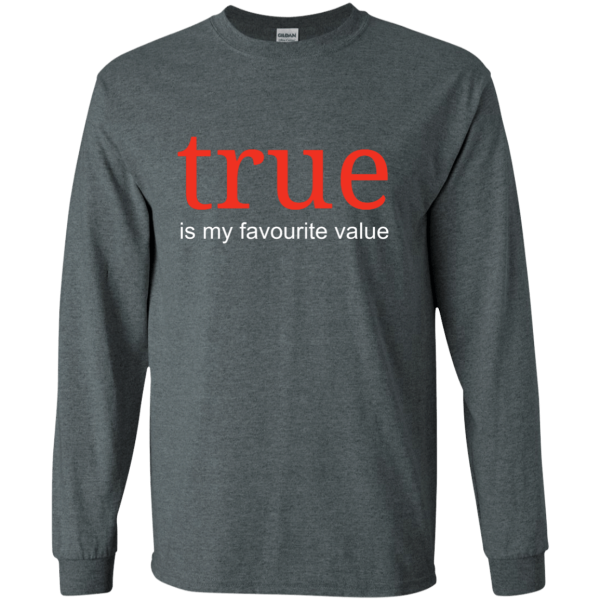 True value - Programming Tshirt, Hoodie, Longsleeve, Caps, Case - Tee++