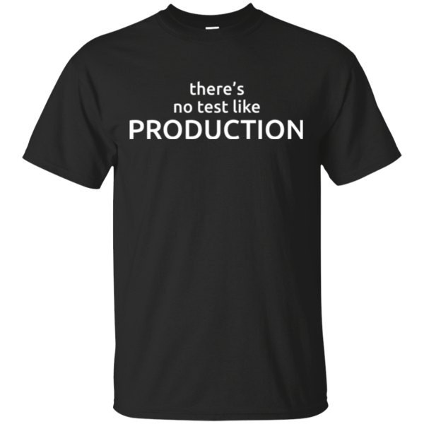 There's No Test Like Production - Programming Tshirt, Hoodie, Longsleeve, Caps, Case - Tee++