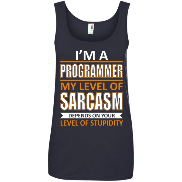 I'm a Programmer (tank) - Programming Tshirt, Hoodie, Longsleeve, Caps, Case - Tee++