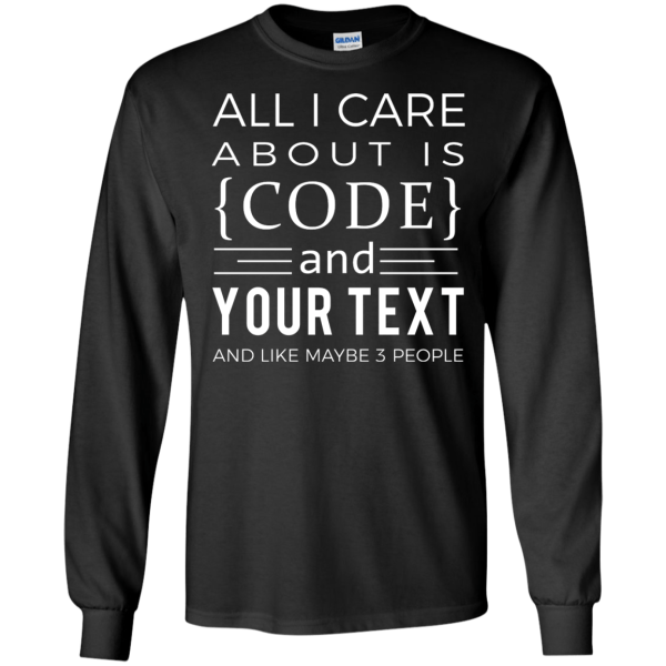 Code & (Your text) - Programming Tshirt, Hoodie, Longsleeve, Caps, Case - Tee++
