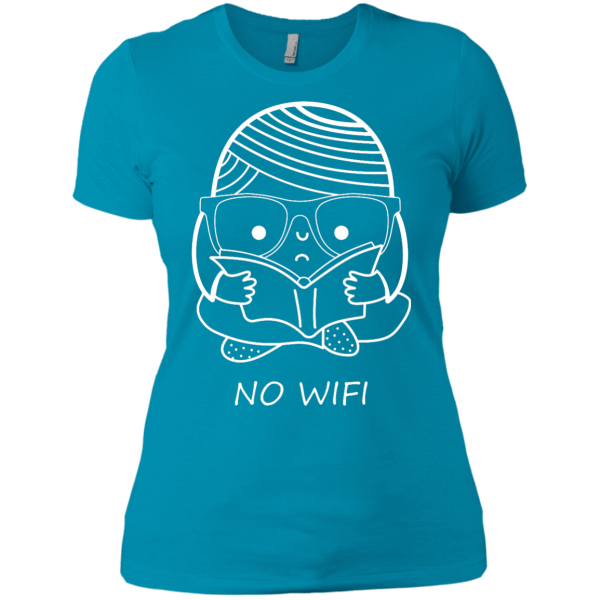 No Wifi (ladies) - Programming Tshirt, Hoodie, Longsleeve, Caps, Case - Tee++