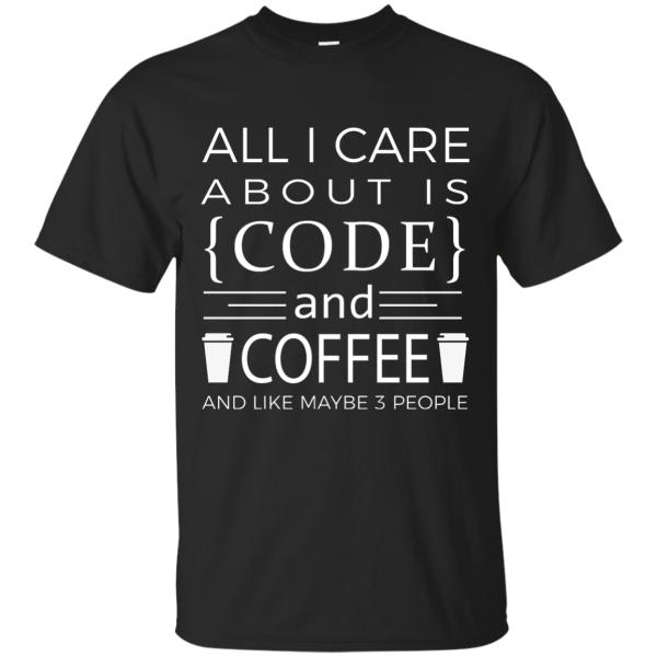 Code & Coffee - Programming Tshirt, Hoodie, Longsleeve, Caps, Case - Tee++