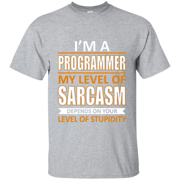 I'm a programmer - Programming Tshirt, Hoodie, Longsleeve, Caps, Case - Tee++
