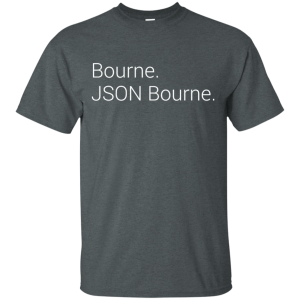 JSON Bourne - Programming Tshirt, Hoodie, Longsleeve, Caps, Case - Tee++