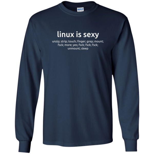 Linux is sexy - Programming Tshirt, Hoodie, Longsleeve, Caps, Case - Tee++