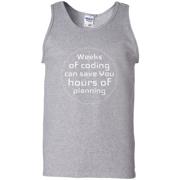 Weeks of Coding (tank) - Programming Tshirt, Hoodie, Longsleeve, Caps, Case - Tee++