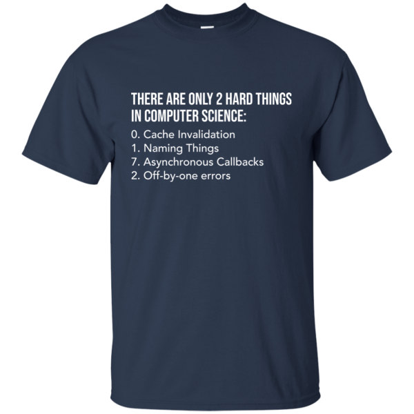 2 Hard Things - Programming Tshirt, Hoodie, Longsleeve, Caps, Case - Tee++