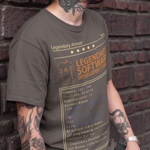 Legendary Software Developer T-Shirt - Programming Tshirt, Hoodie, Longsleeve, Caps, Case - Tee++