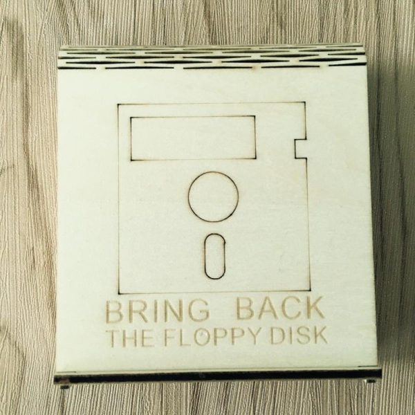 Wooden Floppy Disk Coasters (with box) - Programming Tshirt, Hoodie, Longsleeve, Caps, Case - Tee++